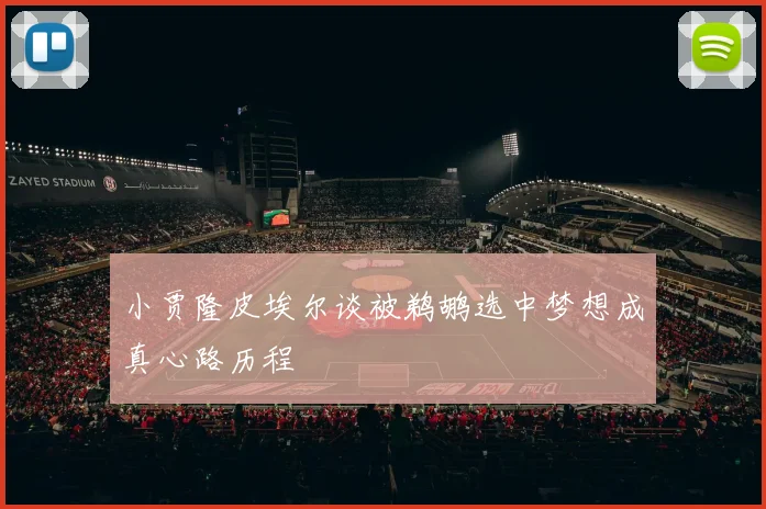 小贾隆皮埃尔谈被鹈鹕选中梦想成真心路历程